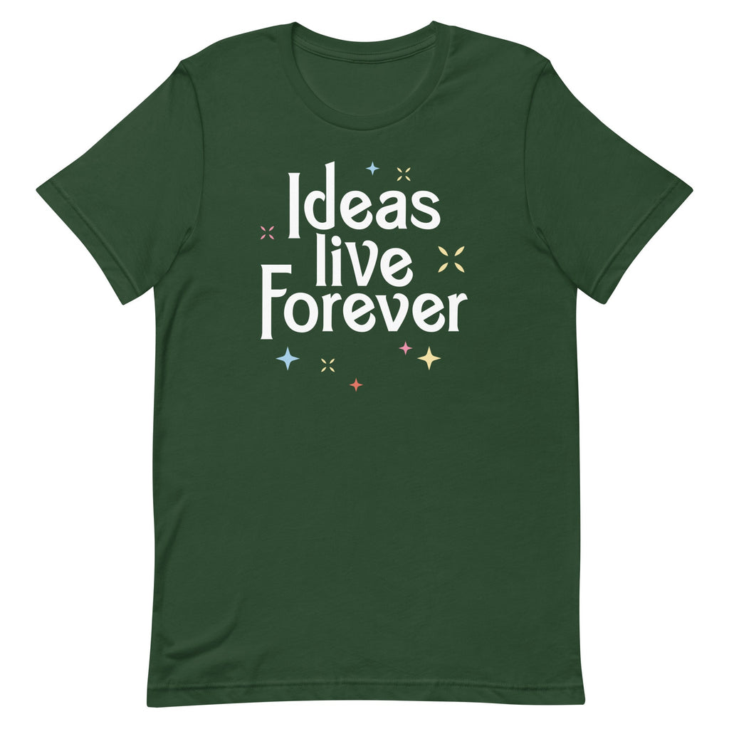 Ideas Live Forever Men's Signature Tee
