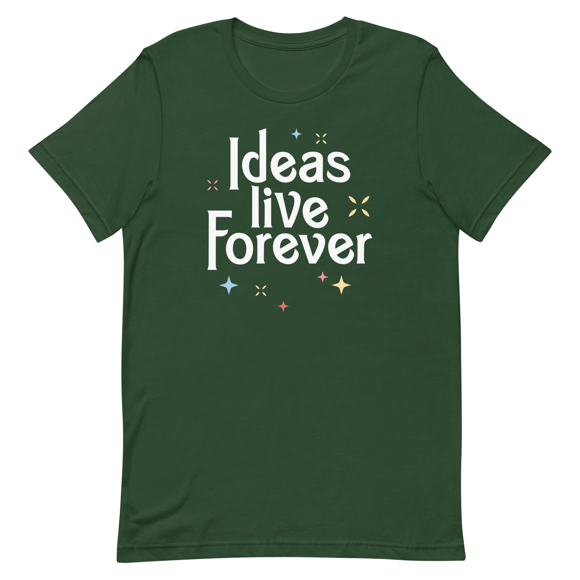 Ideas Live Forever Men's Signature Tee