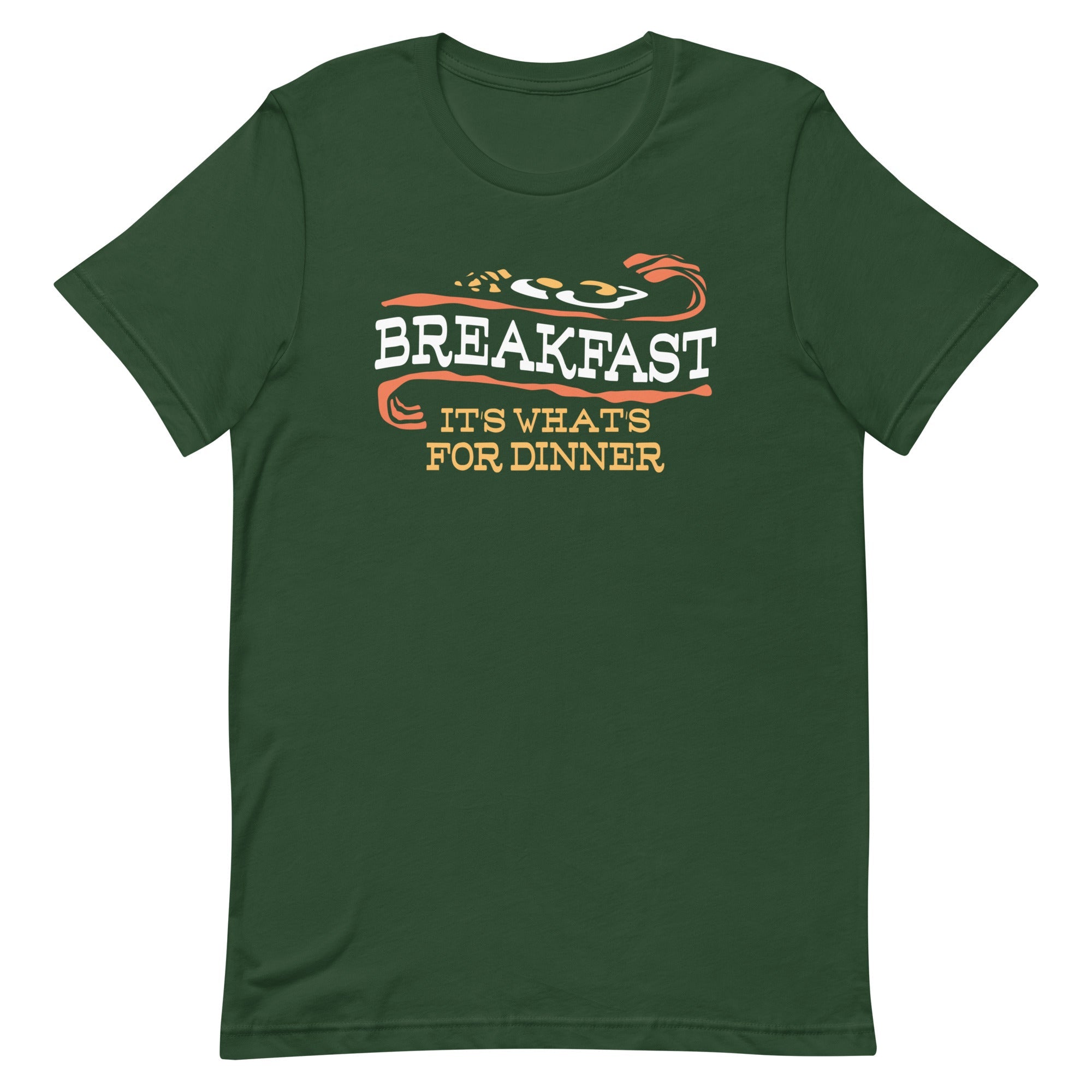 Breakfast, It's What's For Dinner Men's Signature Tee