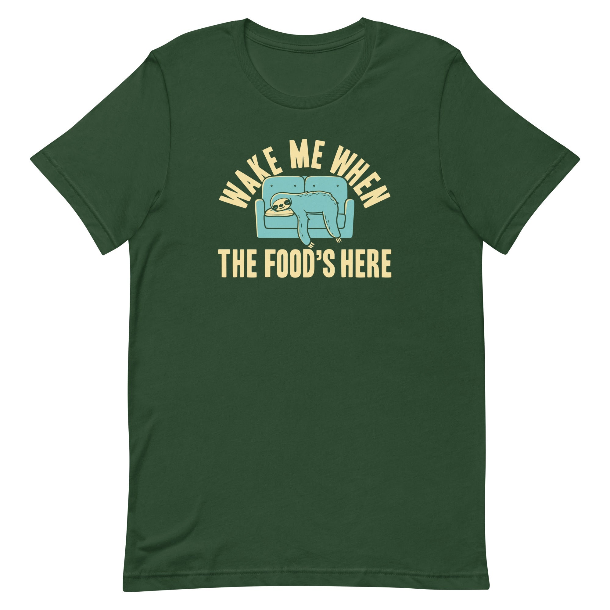 Wake Me When The Food's Here Men's Signature Tee
