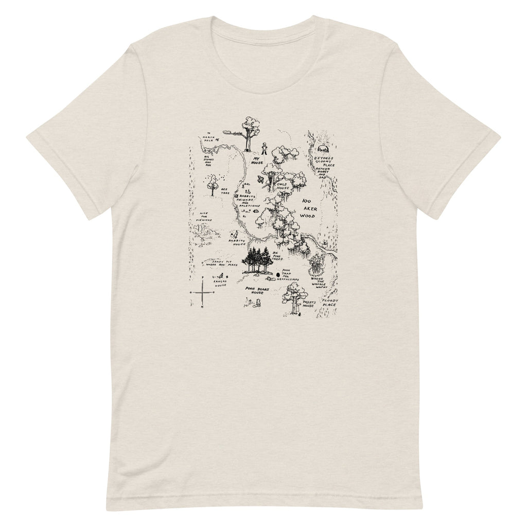 100 Acre Map Men's Signature Tee