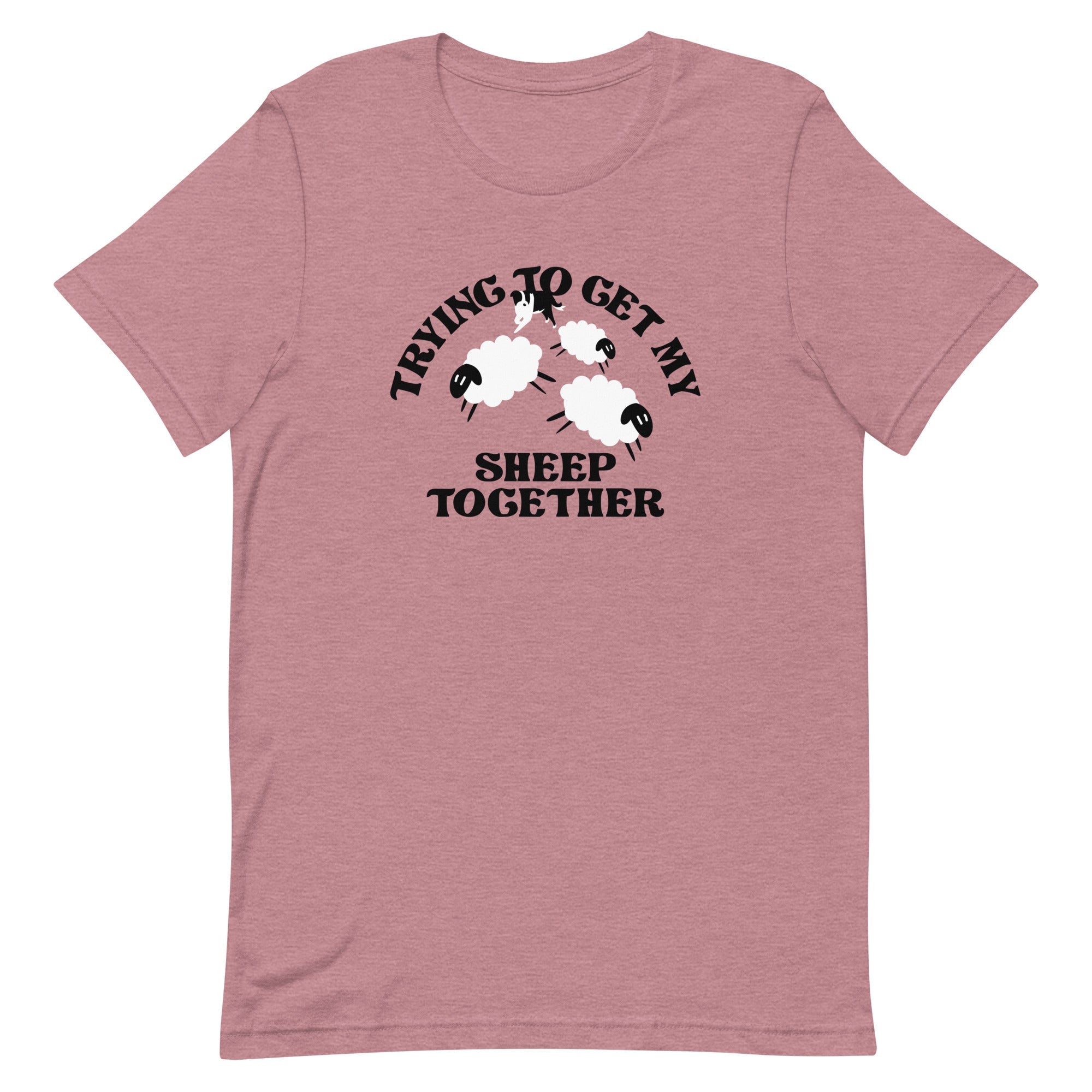 Trying To Get My Sheep Together Men's Signature Tee