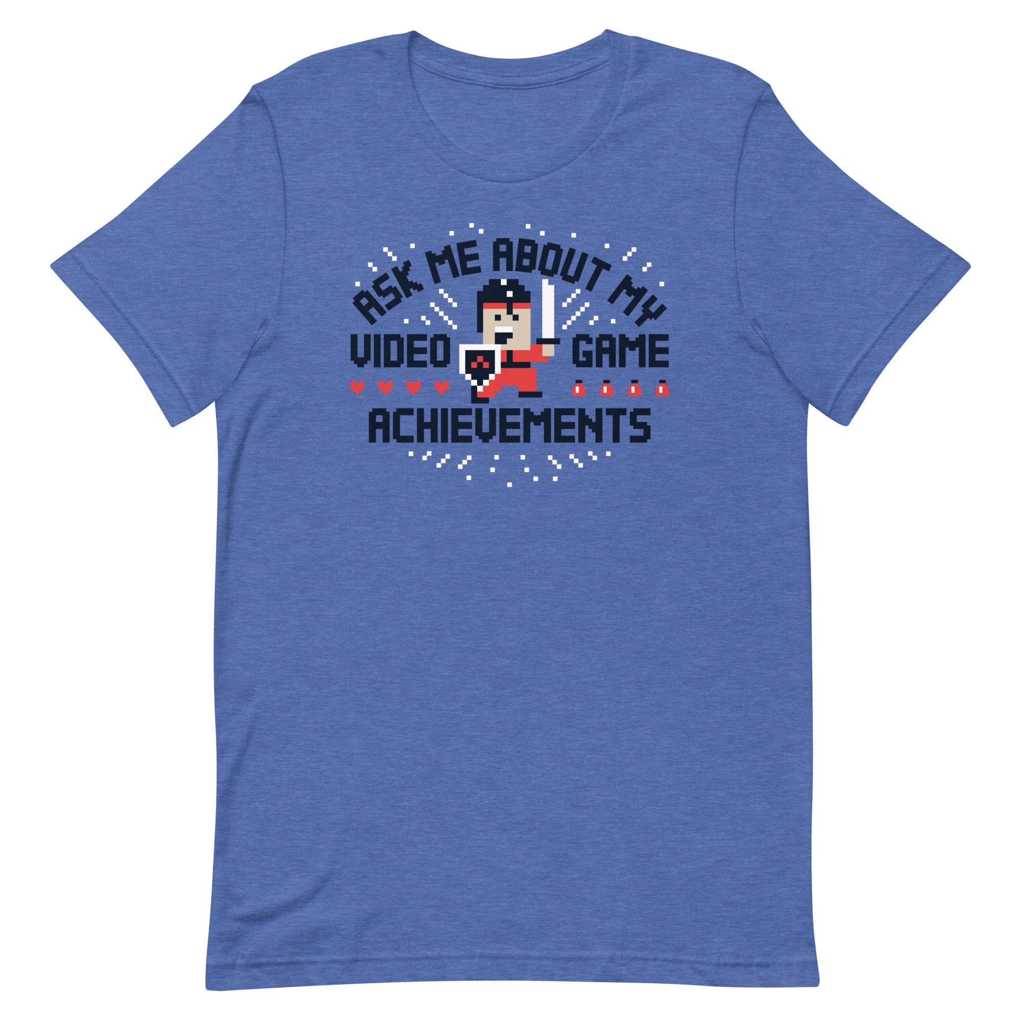 Ask Me About My Video Game Achievements Men's Signature Tee