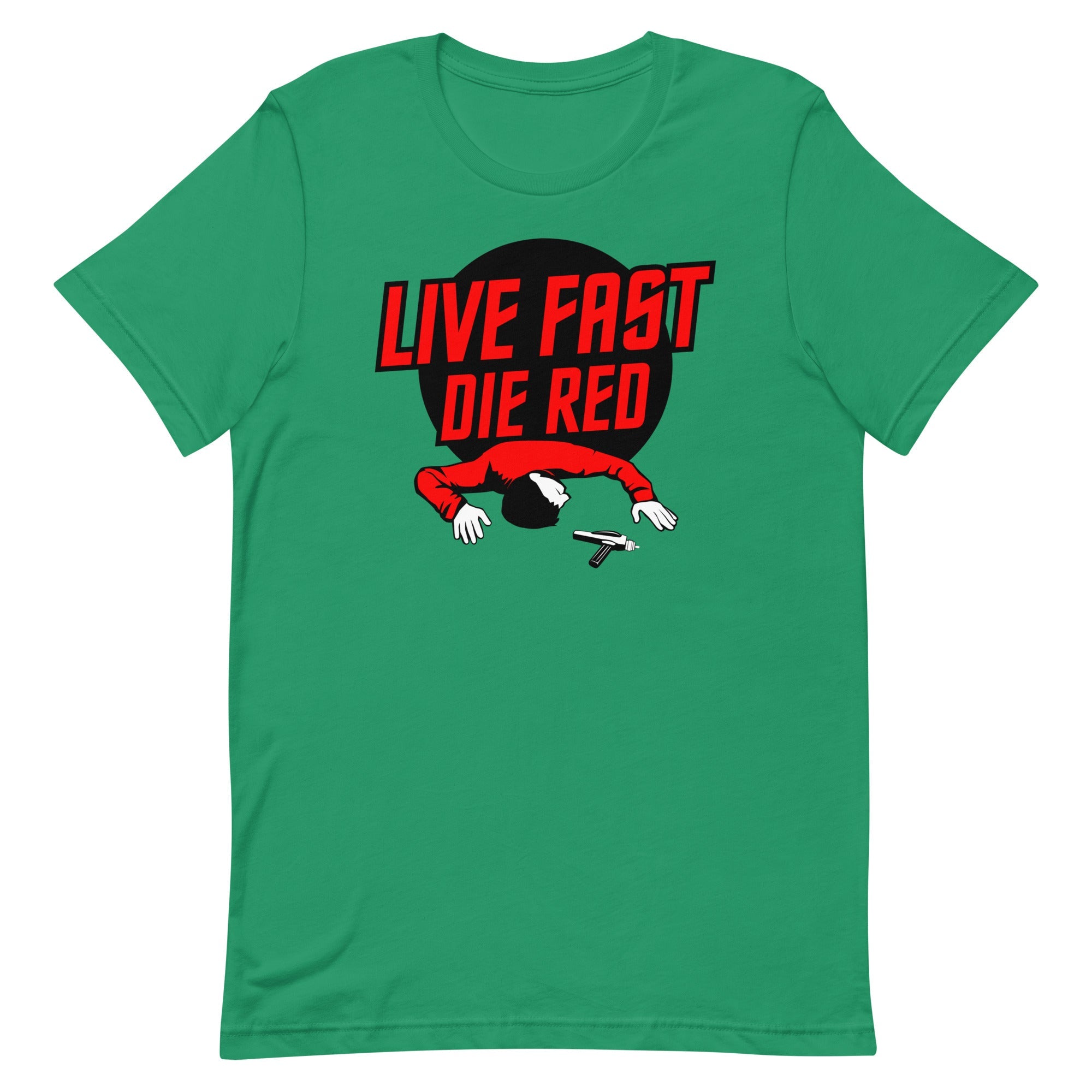 Live Fast Die Red Men's Signature Tee