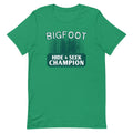 Bigfoot Hide And Seek Champion Men's Signature Tee