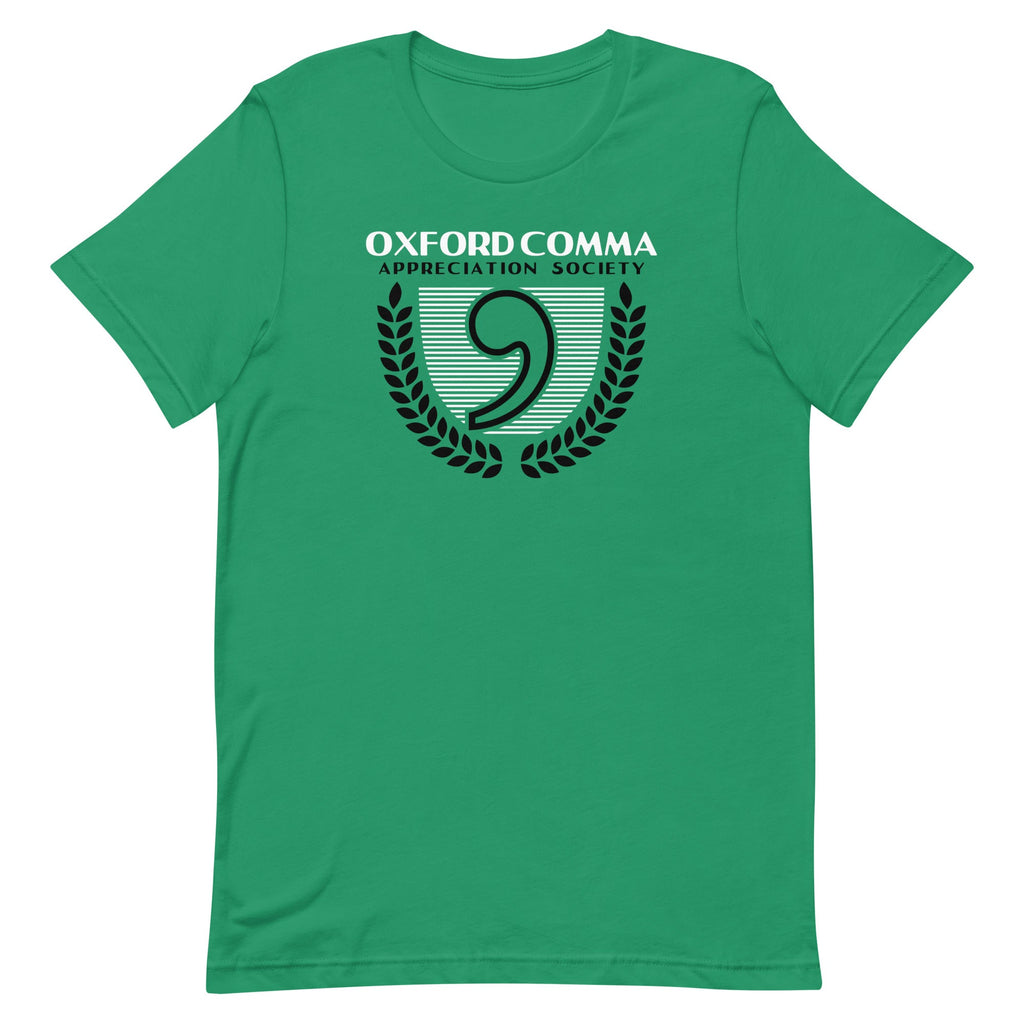 Oxford Comma Appreciation Society Men's Signature Tee