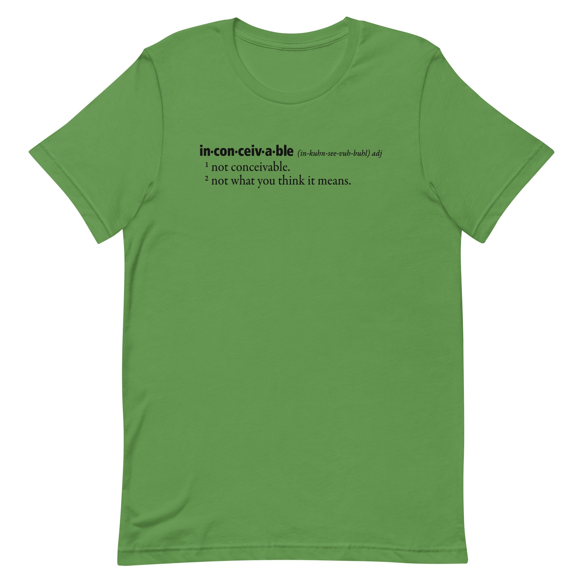 Inconceivable Definition Men's Signature Tee