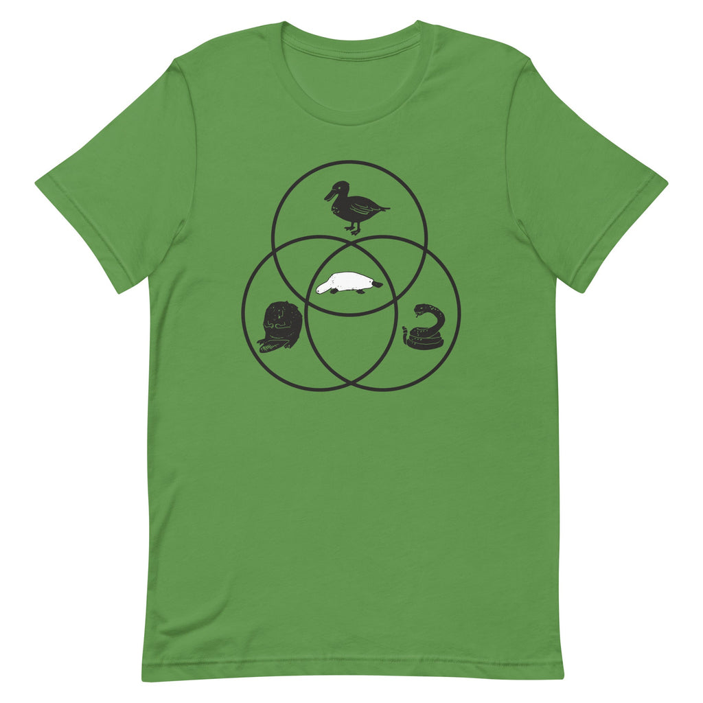 Platypus Venn Diagram Men's Signature Tee