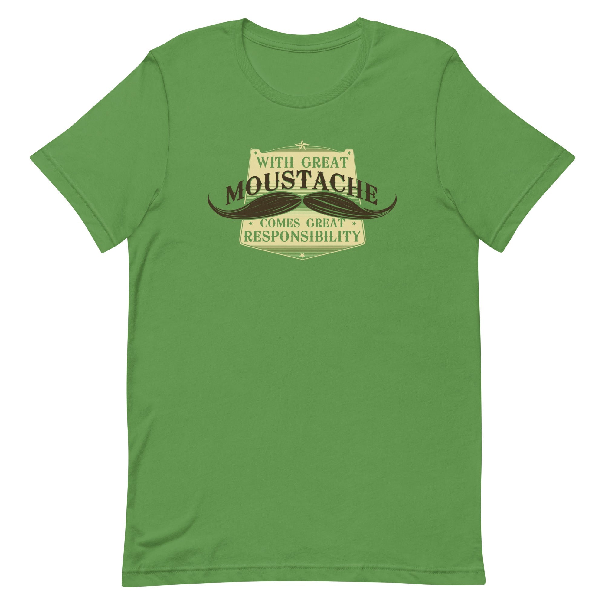 With Great Moustache Men's Signature Tee