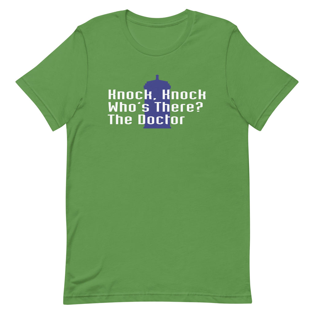 Knock Knock! Who's There? The Doctor Men's Signature Tee
