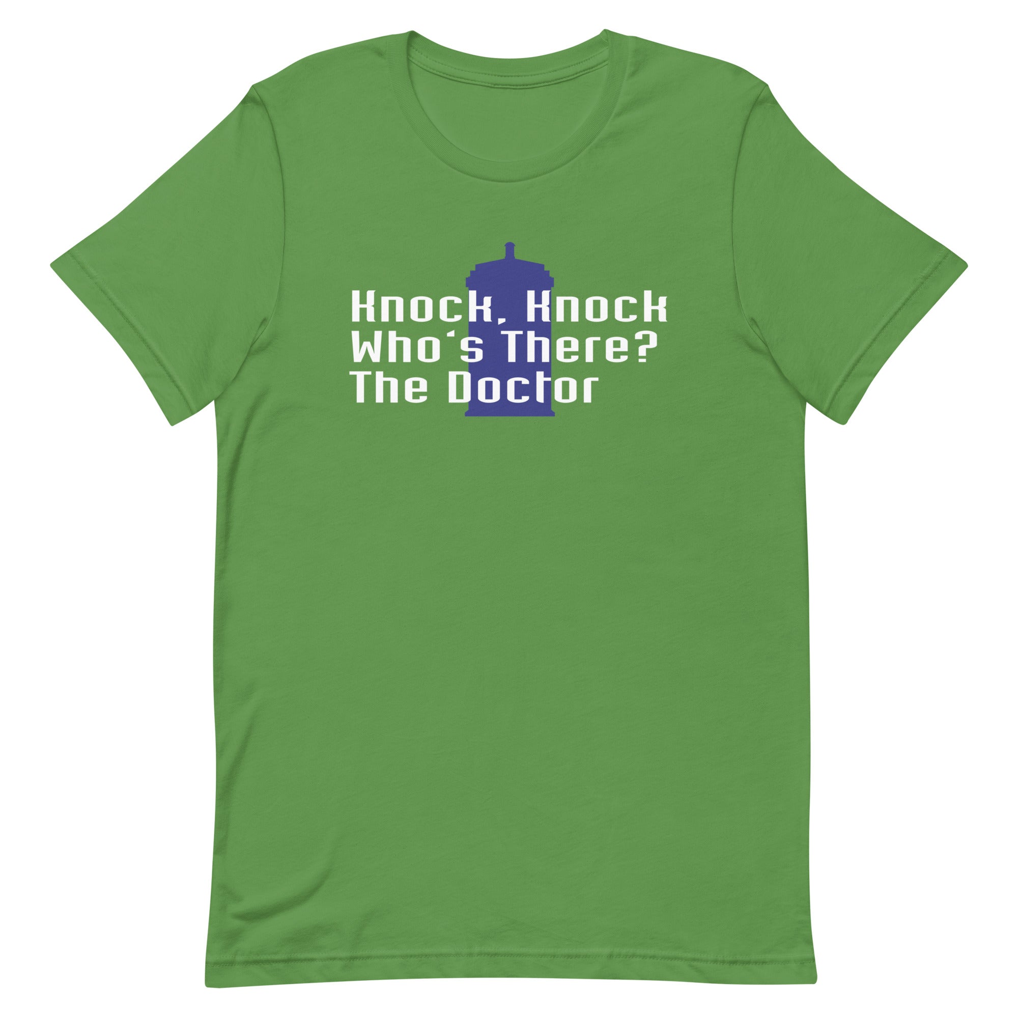 Knock Knock! Who's There? The Doctor Men's Signature Tee