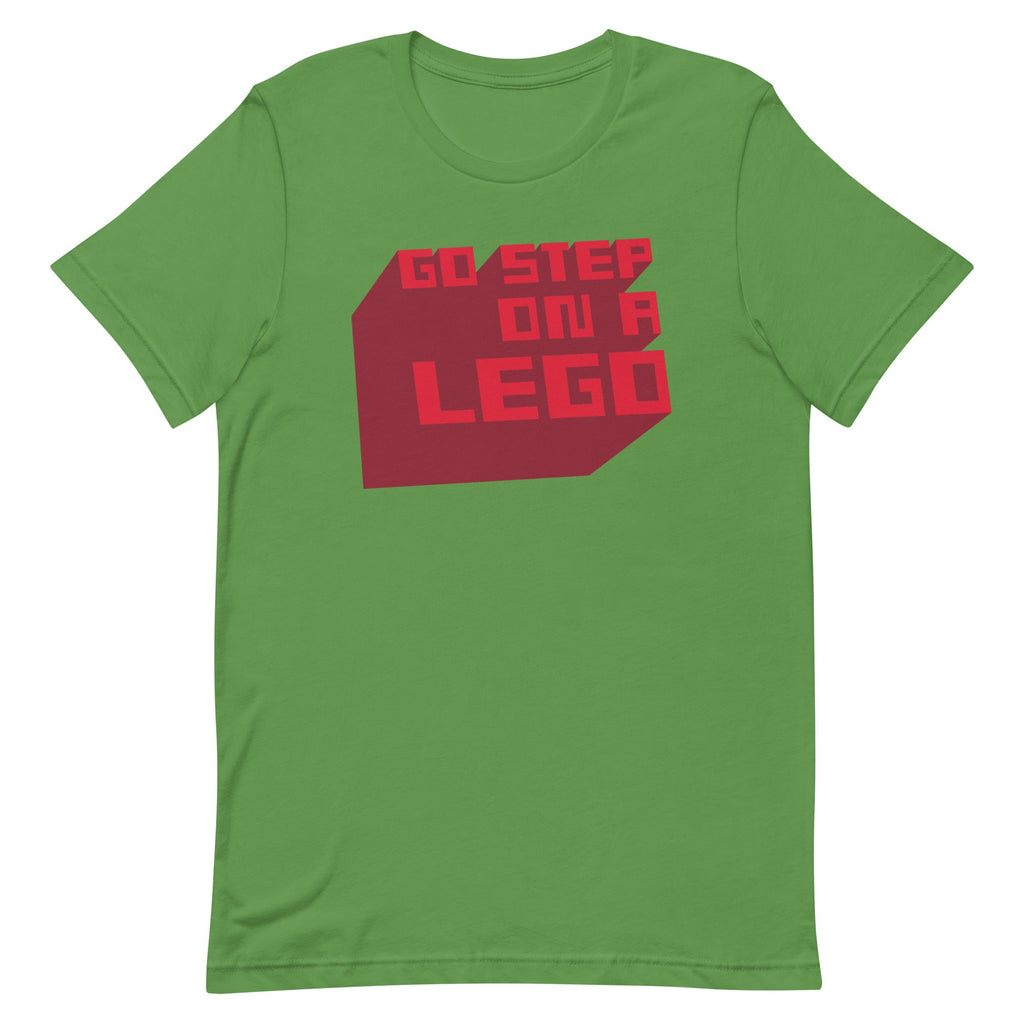 Go Step On A Lego Men's Signature Tee