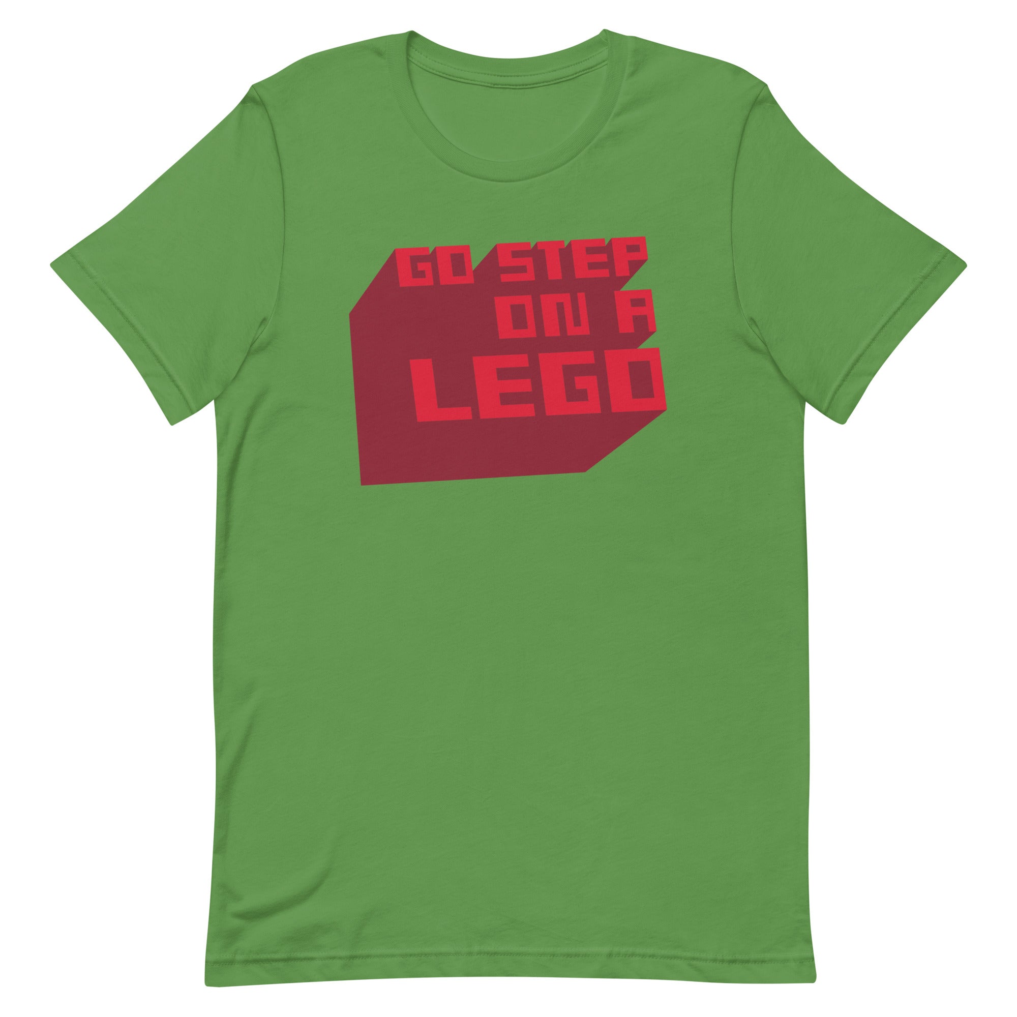 Go Step On A Lego Men's Signature Tee