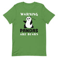 Warning, Pandas Are Bears Men's Signature Tee