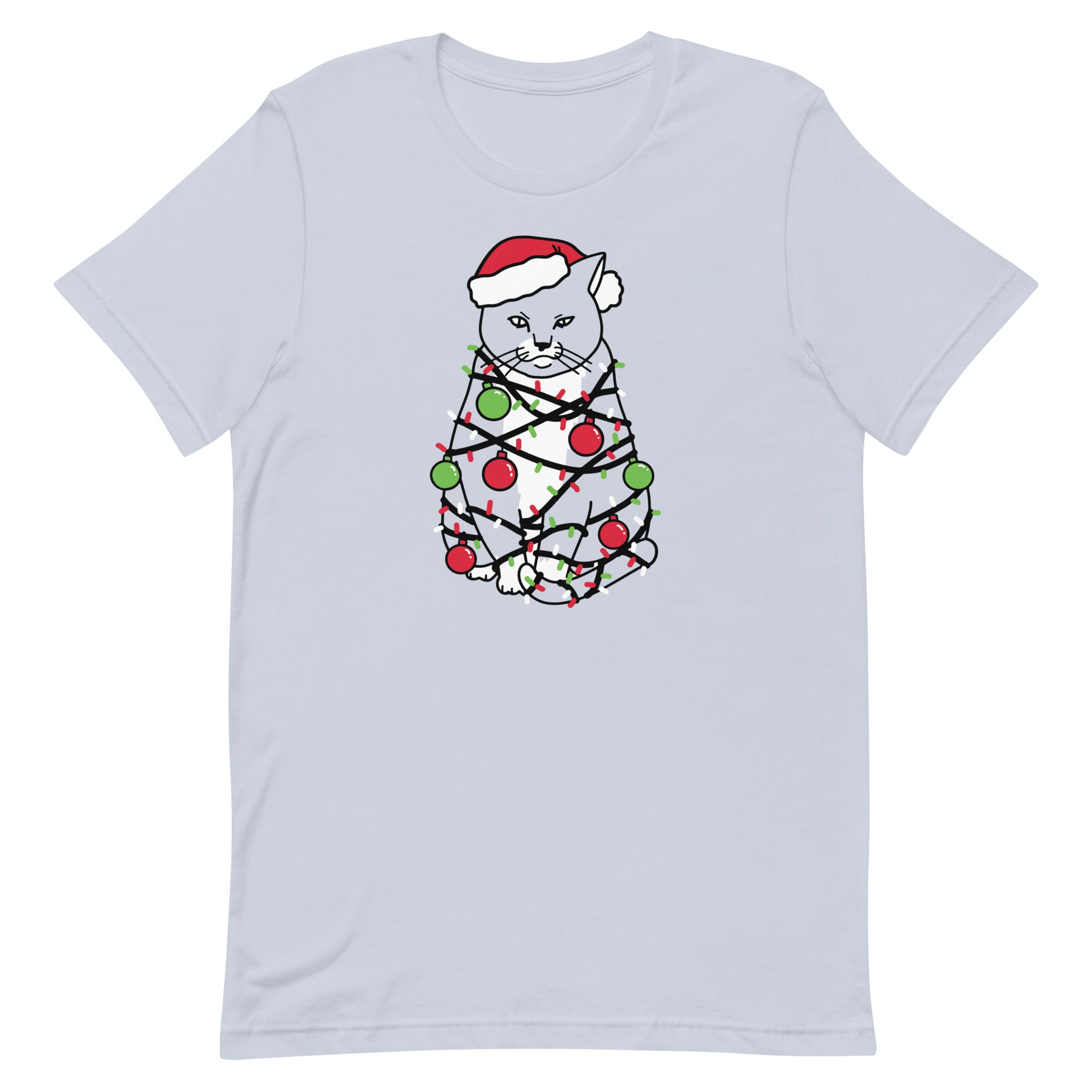 Meowy Christmas Men's Signature Tee