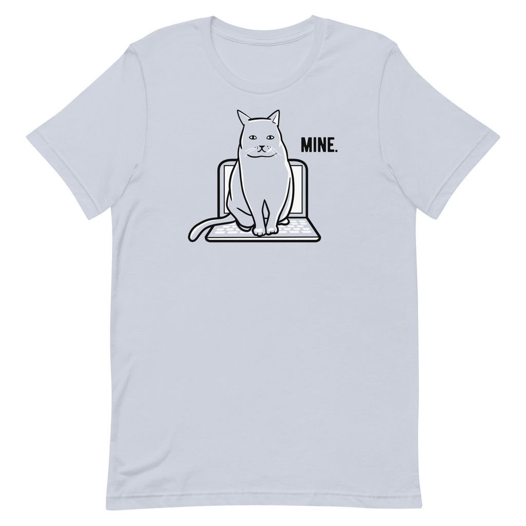 Mine Computer Cat Men's Signature Tee