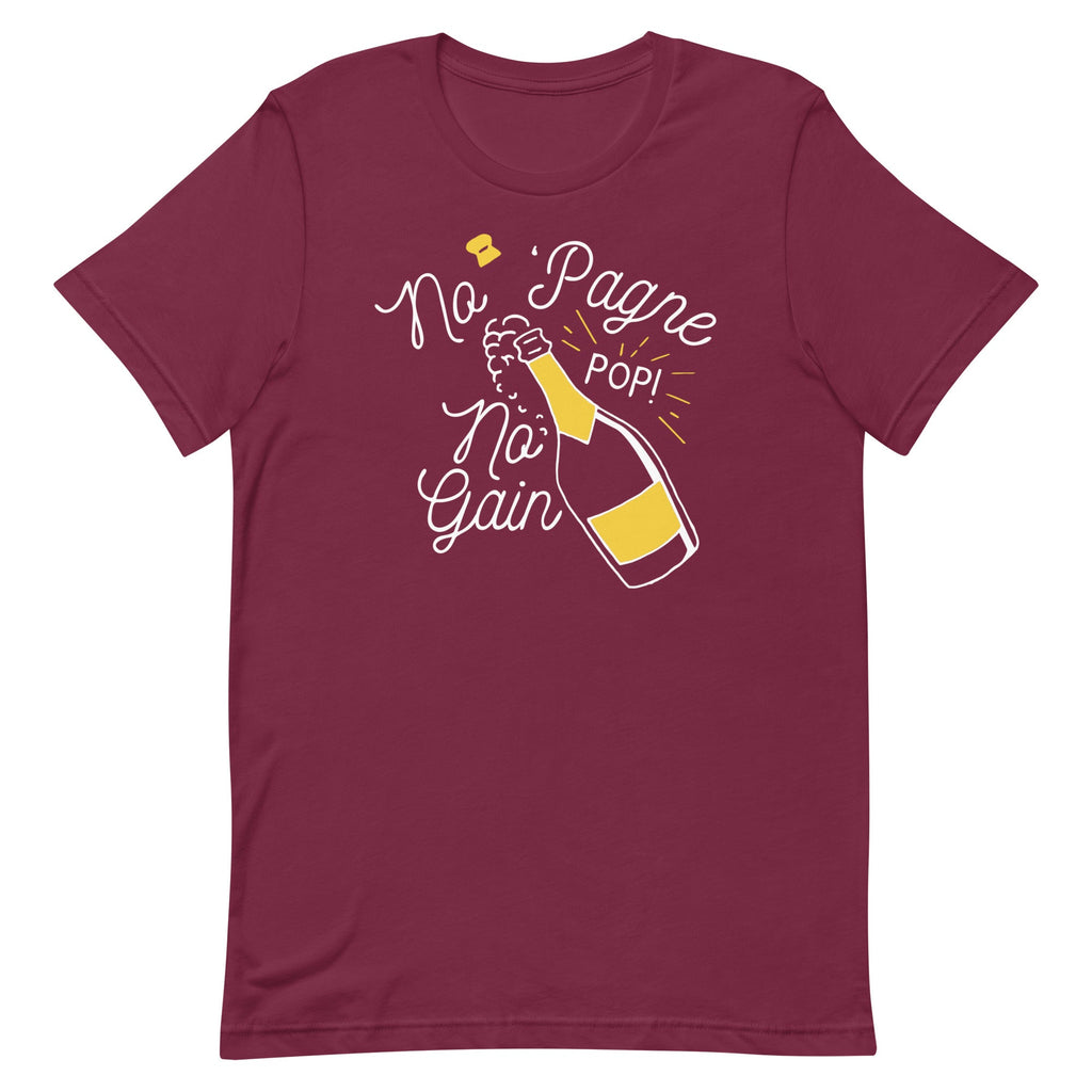 No 'Pagne No Gain Men's Signature Tee