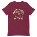 Nobody Knows Anything Men's Signature Tee