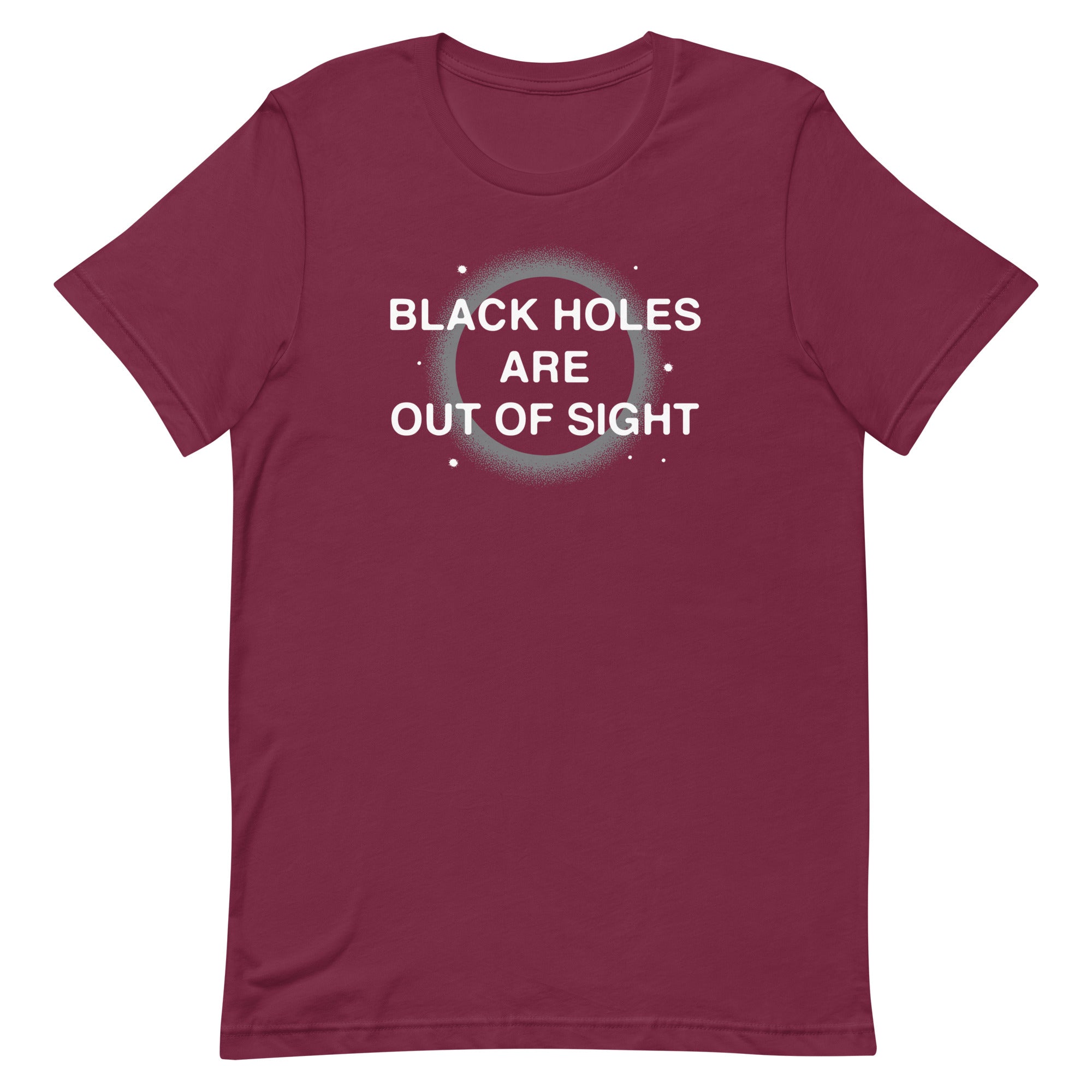 Black Holes Are Out Of Sight Men's Signature Tee