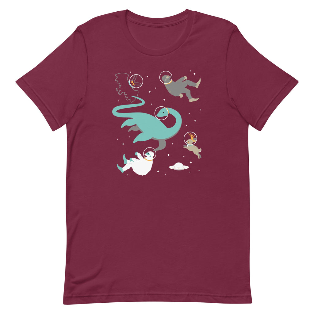 Cryptids In Space Men's Signature Tee