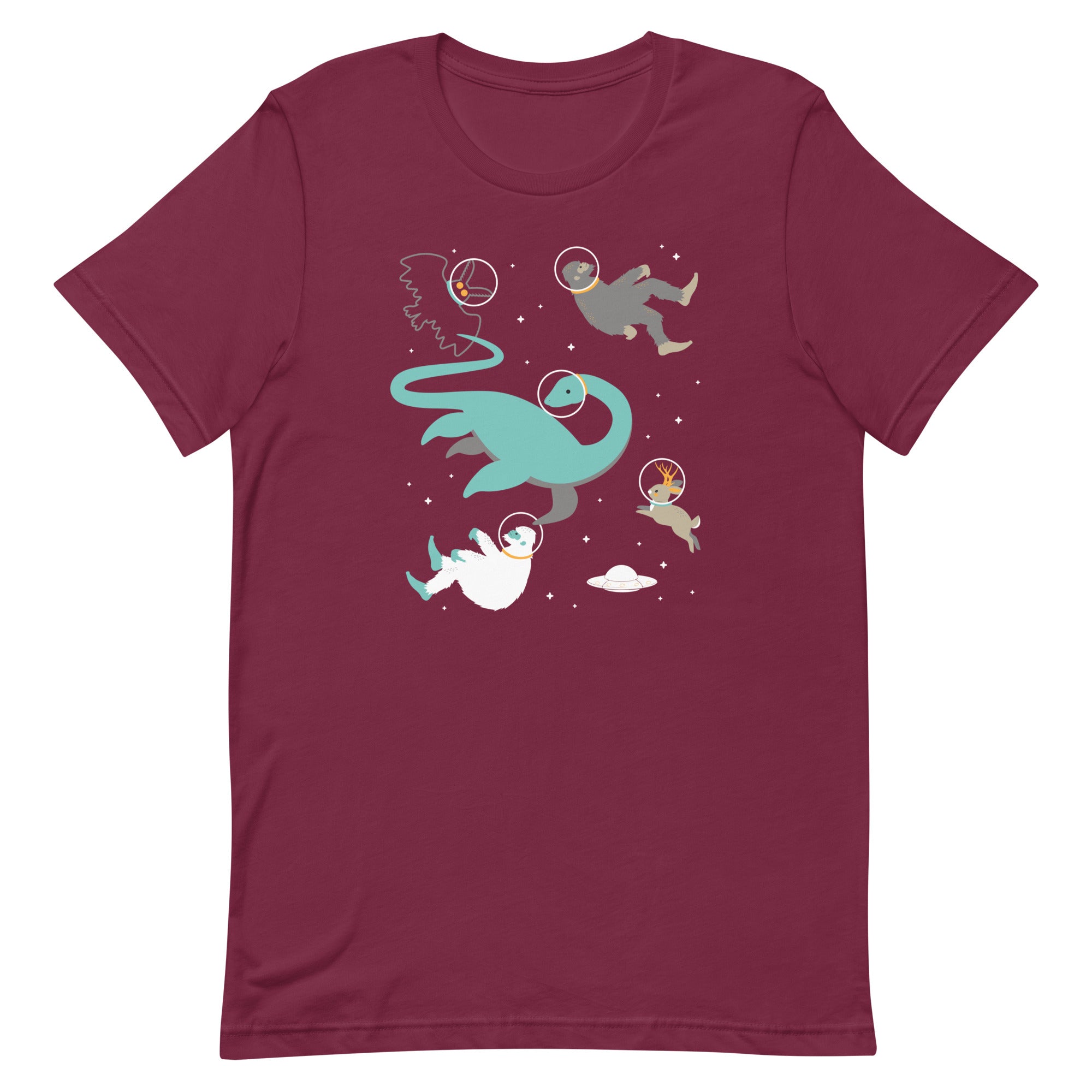 Cryptids In Space Men's Signature Tee