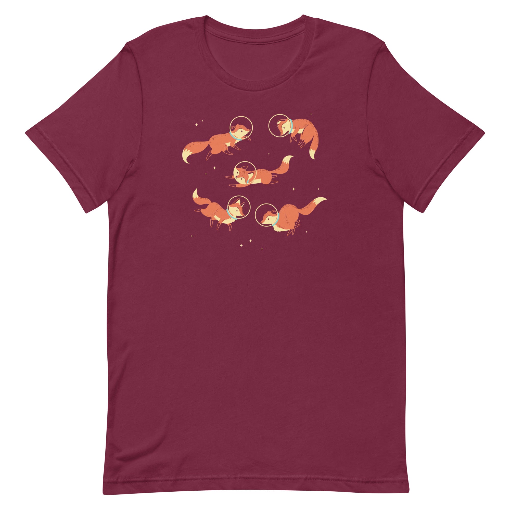 Foxes In Space Men's Signature Tee