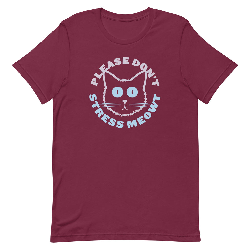 Please Don't Stress Meowt Men's Signature Tee
