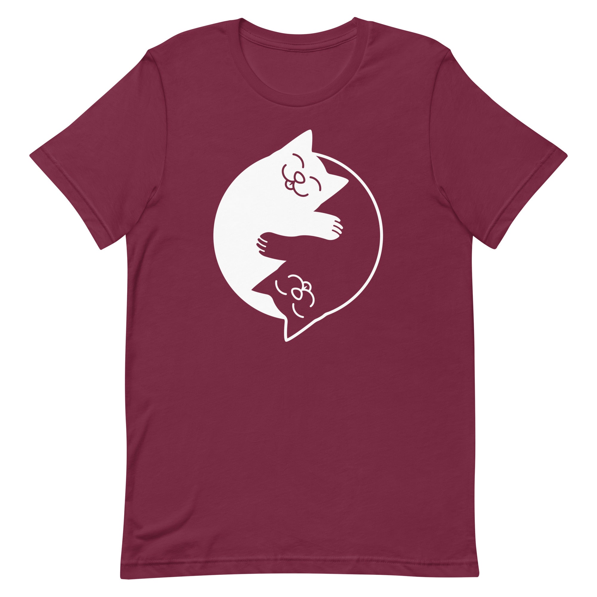 Yin Yang Cats Men's Signature Tee