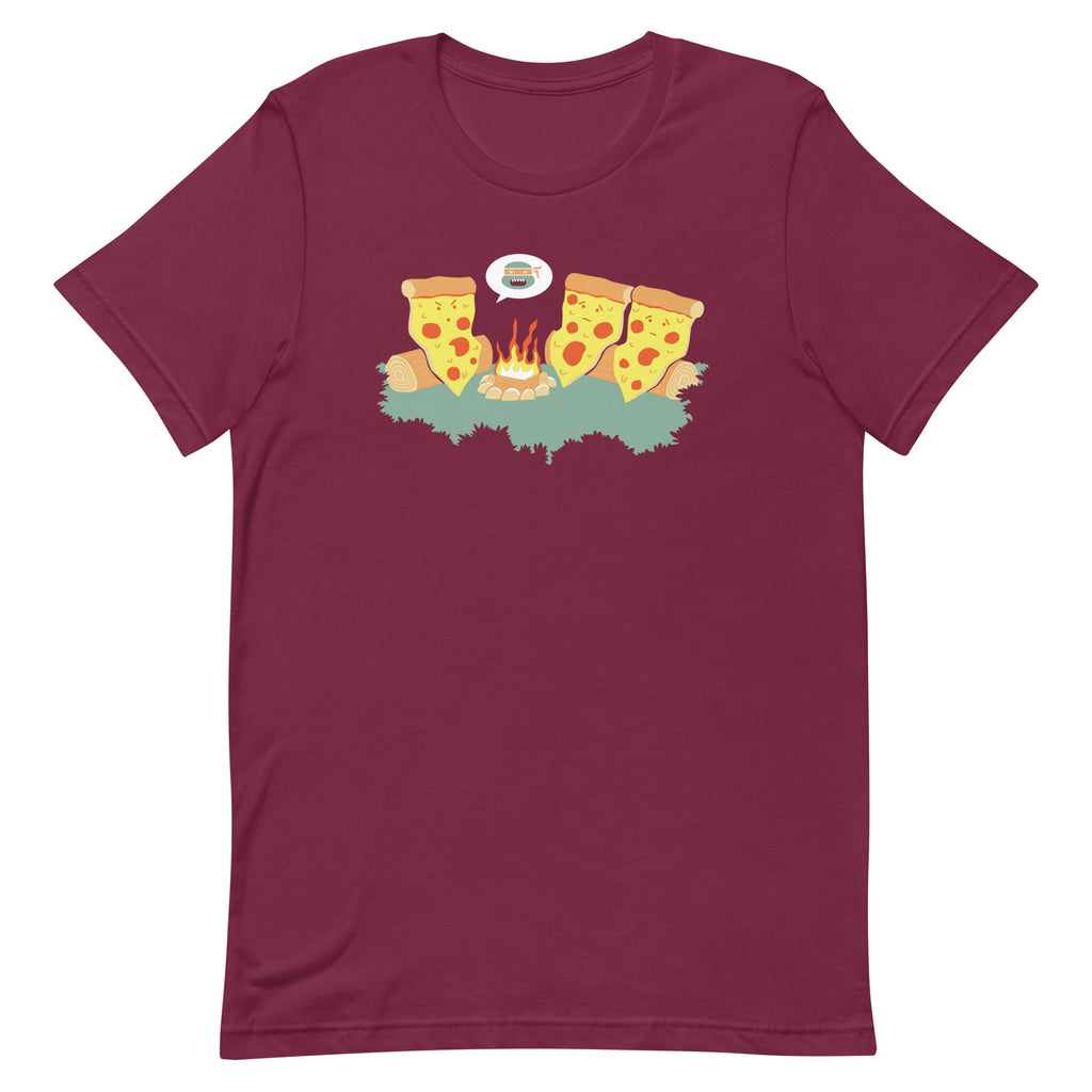 Pizza Campfire Story Men's Signature Tee