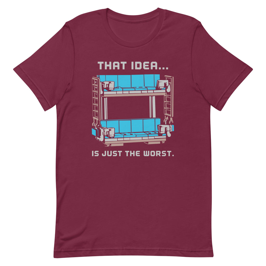 Double Decker Couch Men's Signature Tee