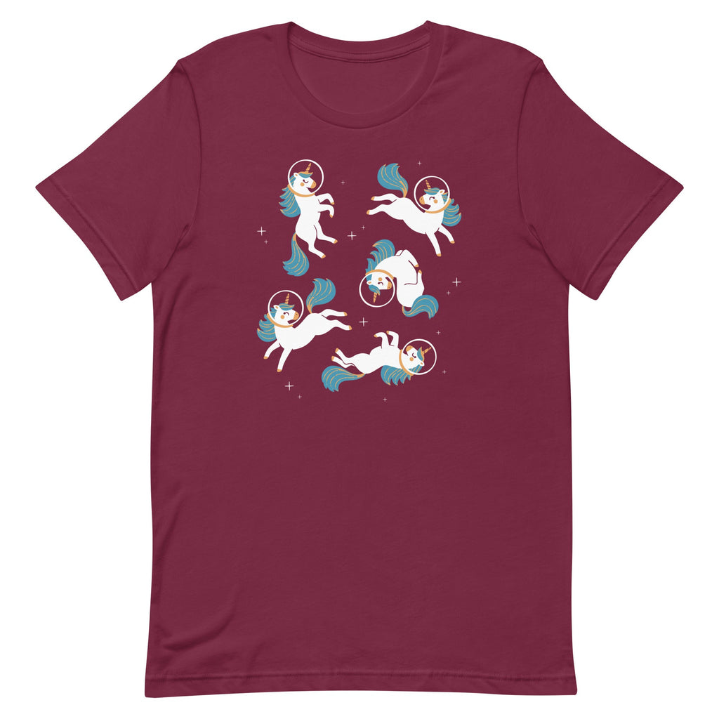 Unicorns In Space Men's Signature Tee