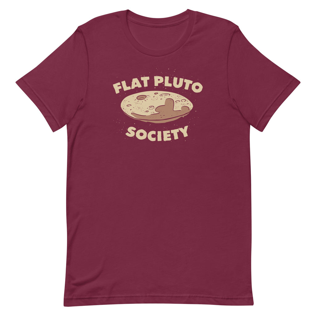 Flat Pluto Society Men's Signature Tee