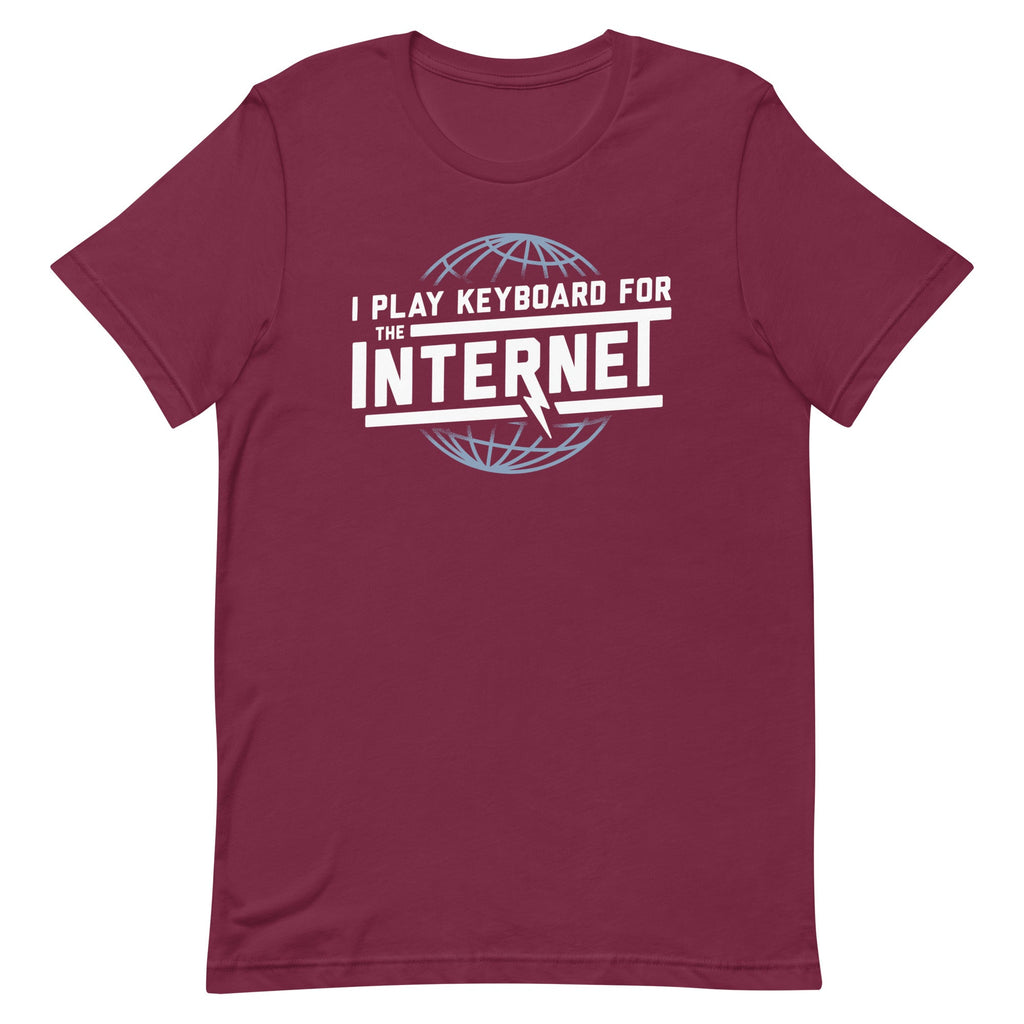 I Play Keyboard For The Internet Men's Signature Tee