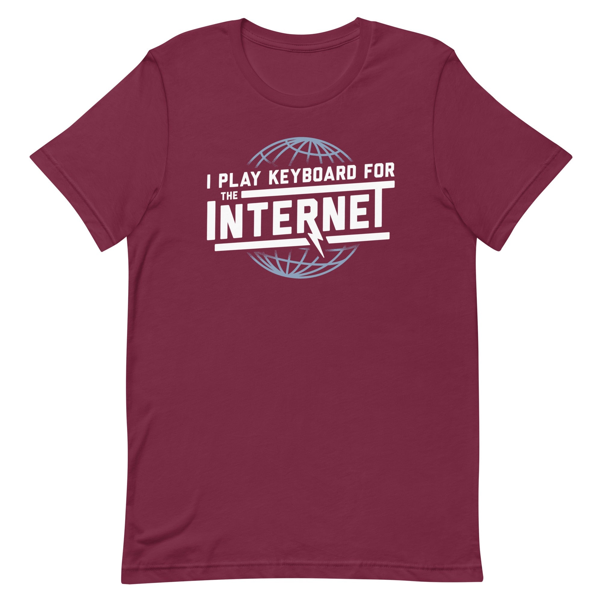 I Play Keyboard For The Internet Men's Signature Tee