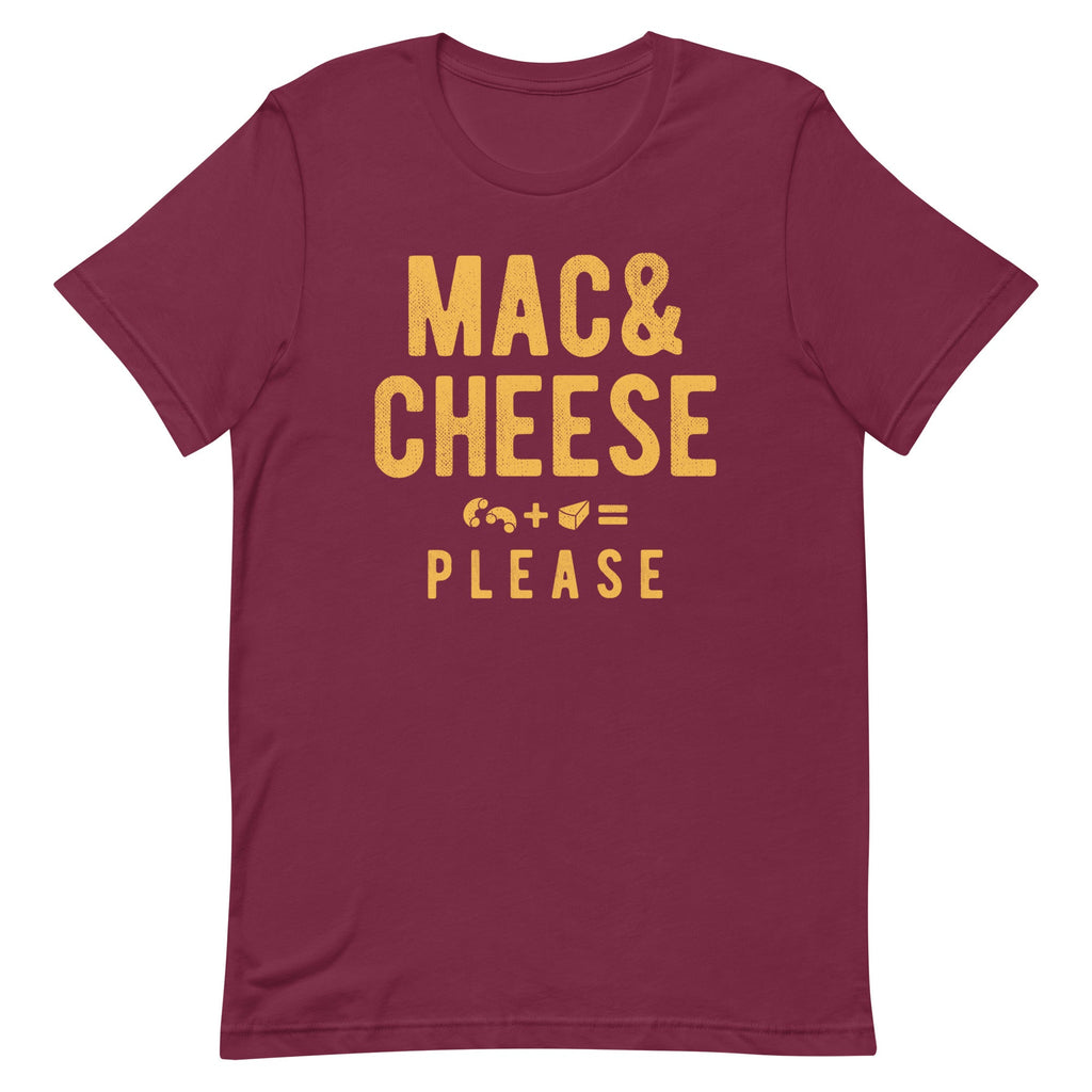 Mac And Cheese Please Men's Signature Tee