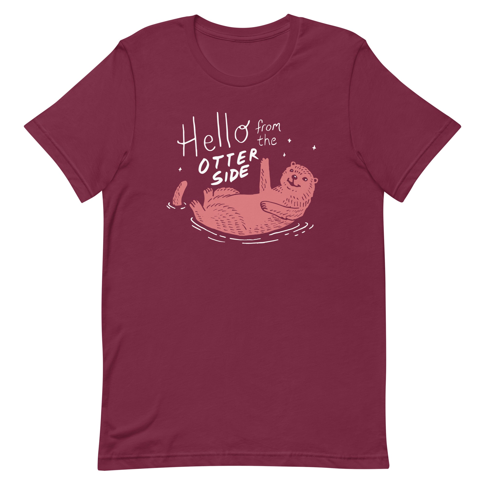 Hello From The Otter Side Men's Signature Tee