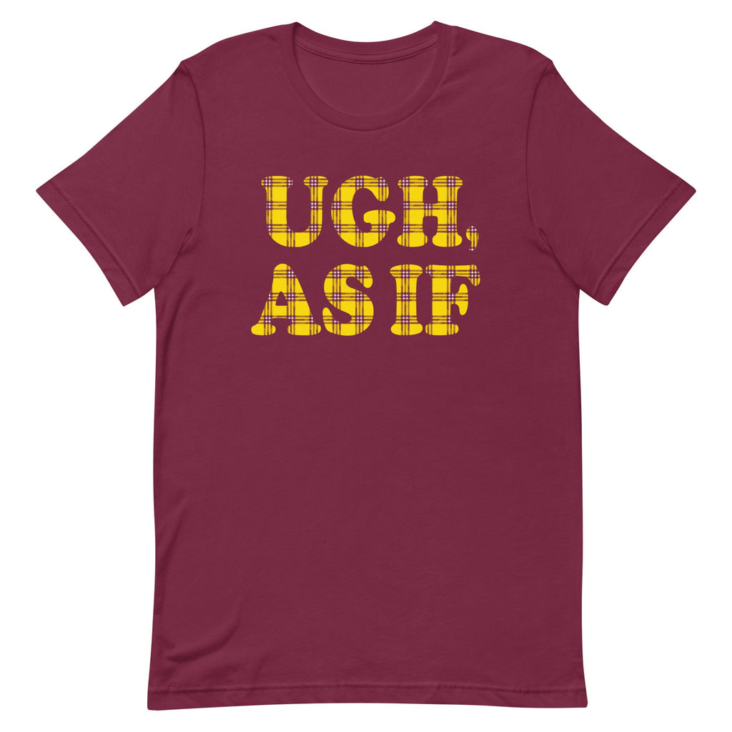 Ugh, As If Men's Signature Tee