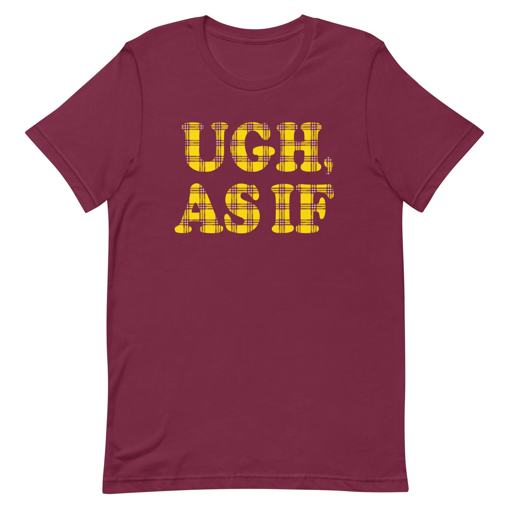 Ugh, As If Men's Signature Tee
