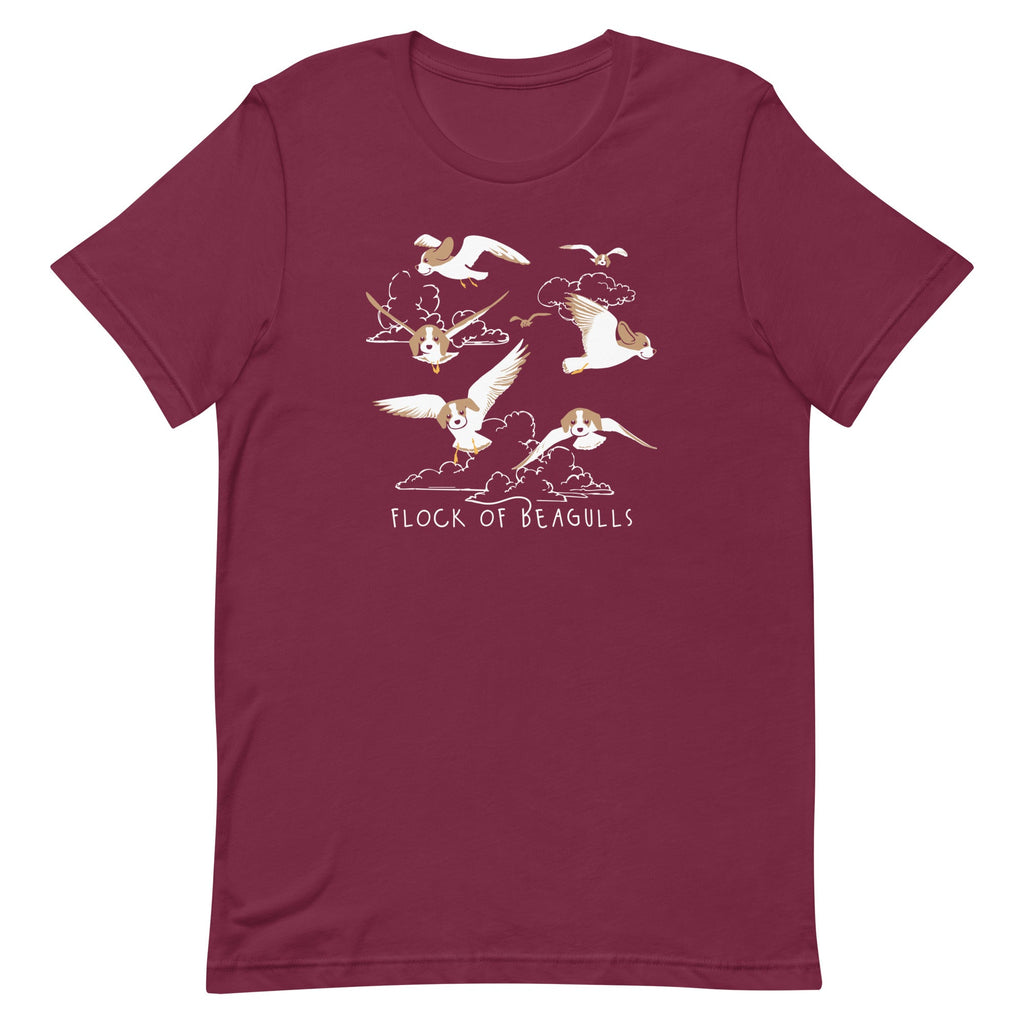 Flock Of Beagulls Men's Signature Tee