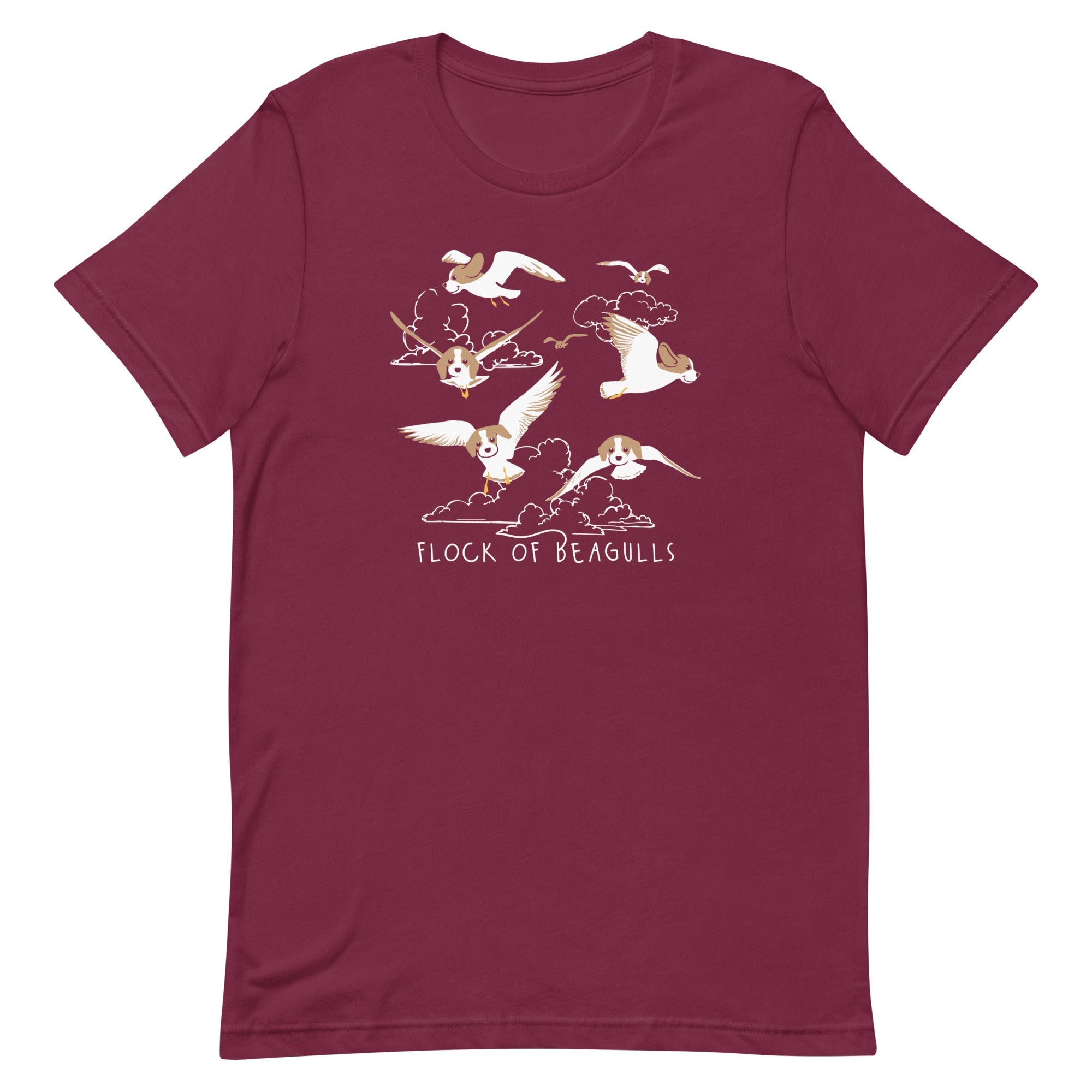 Flock Of Beagulls Men's Signature Tee