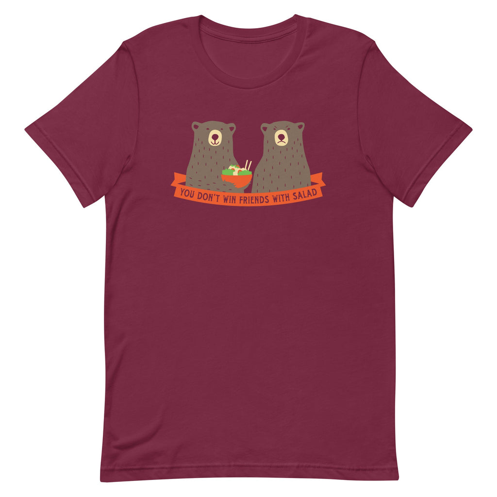 You Don't Win Friends With Salad Men's Signature Tee