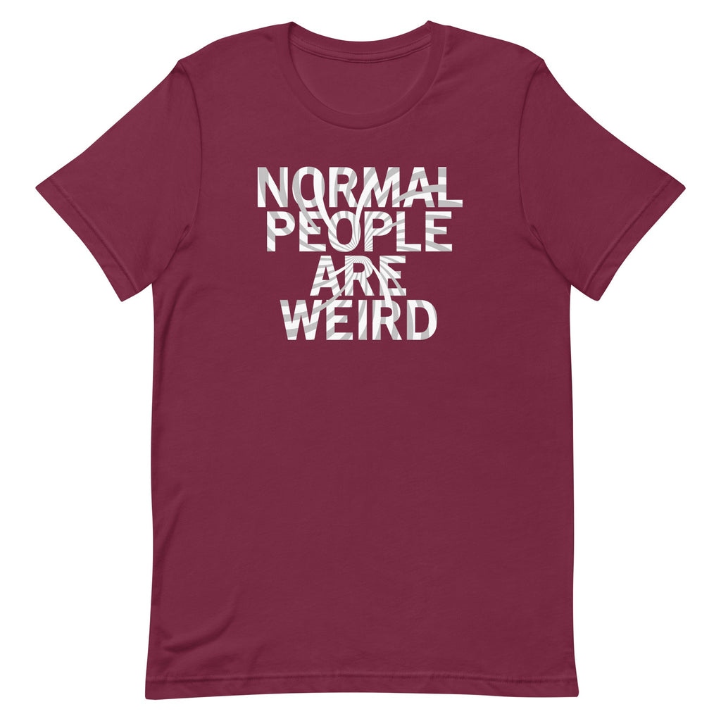 Normal People Are Weird Men's Signature Tee