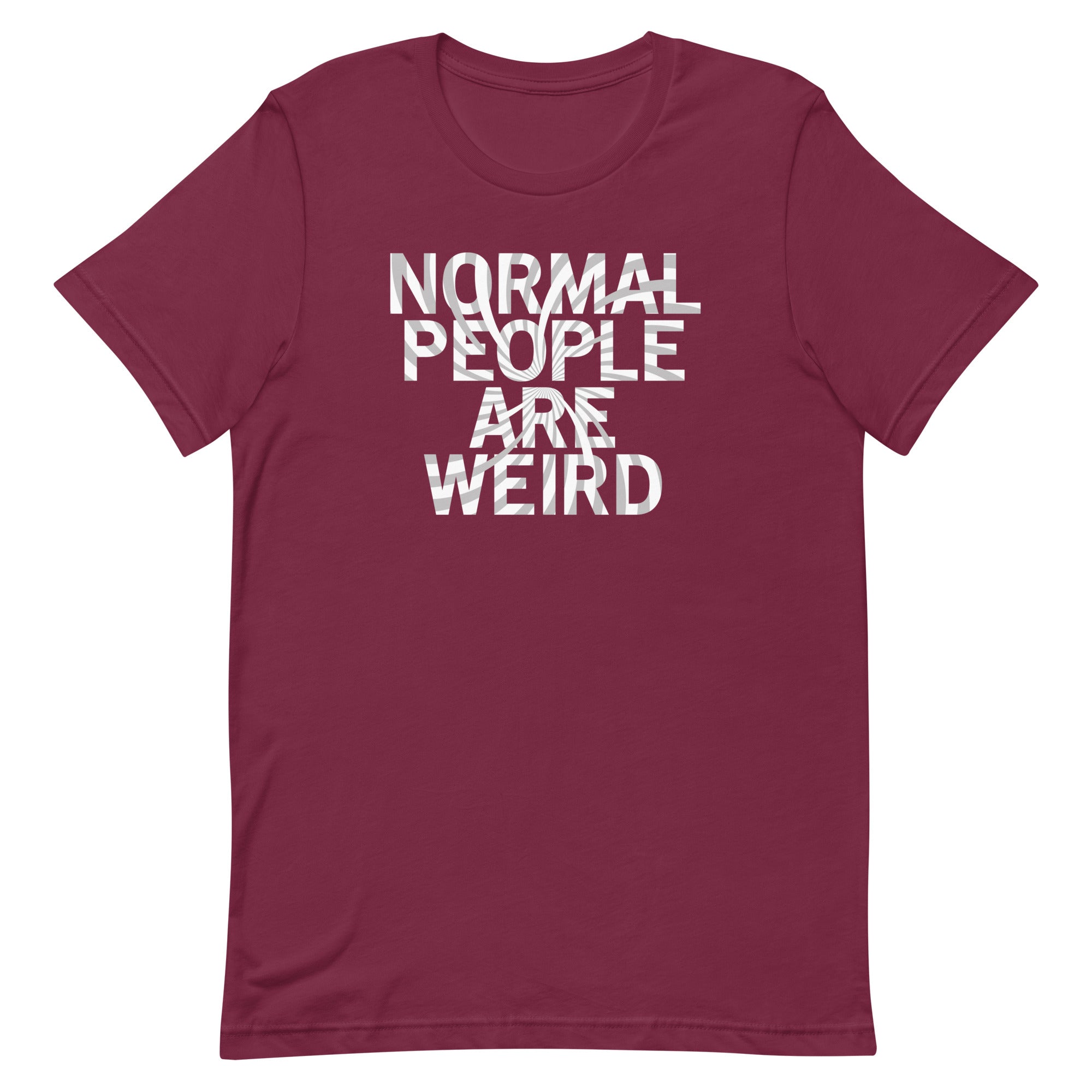 Normal People Are Weird Men's Signature Tee