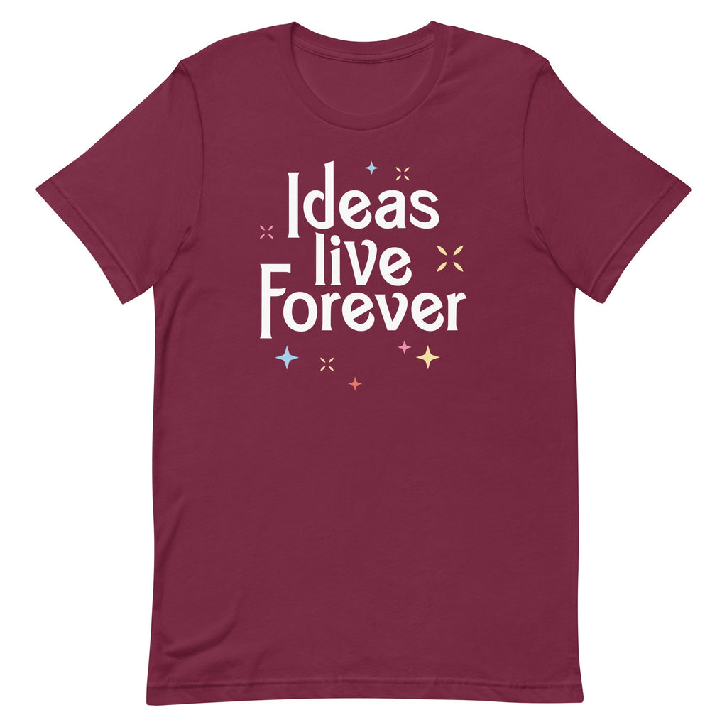 Ideas Live Forever Men's Signature Tee