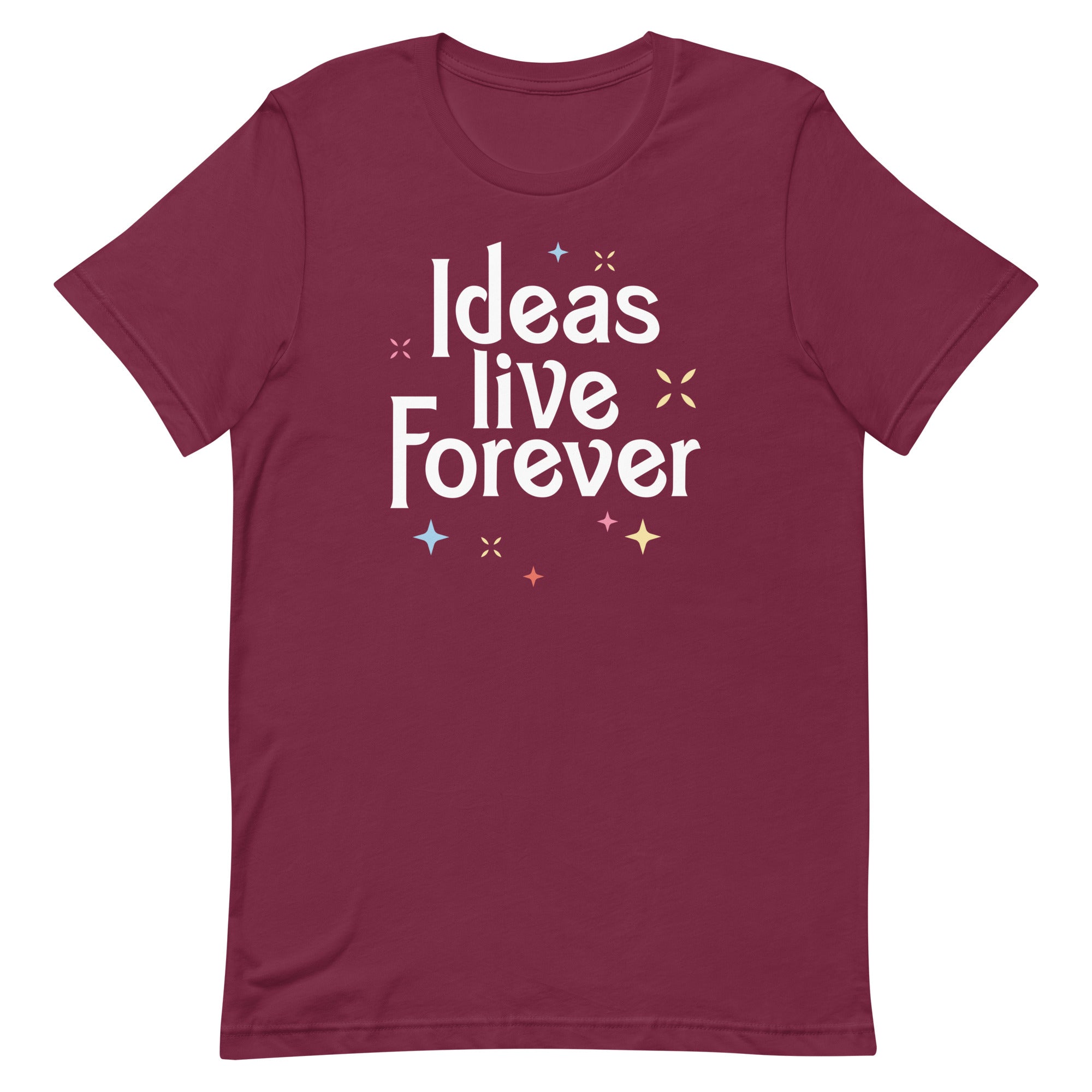 Ideas Live Forever Men's Signature Tee