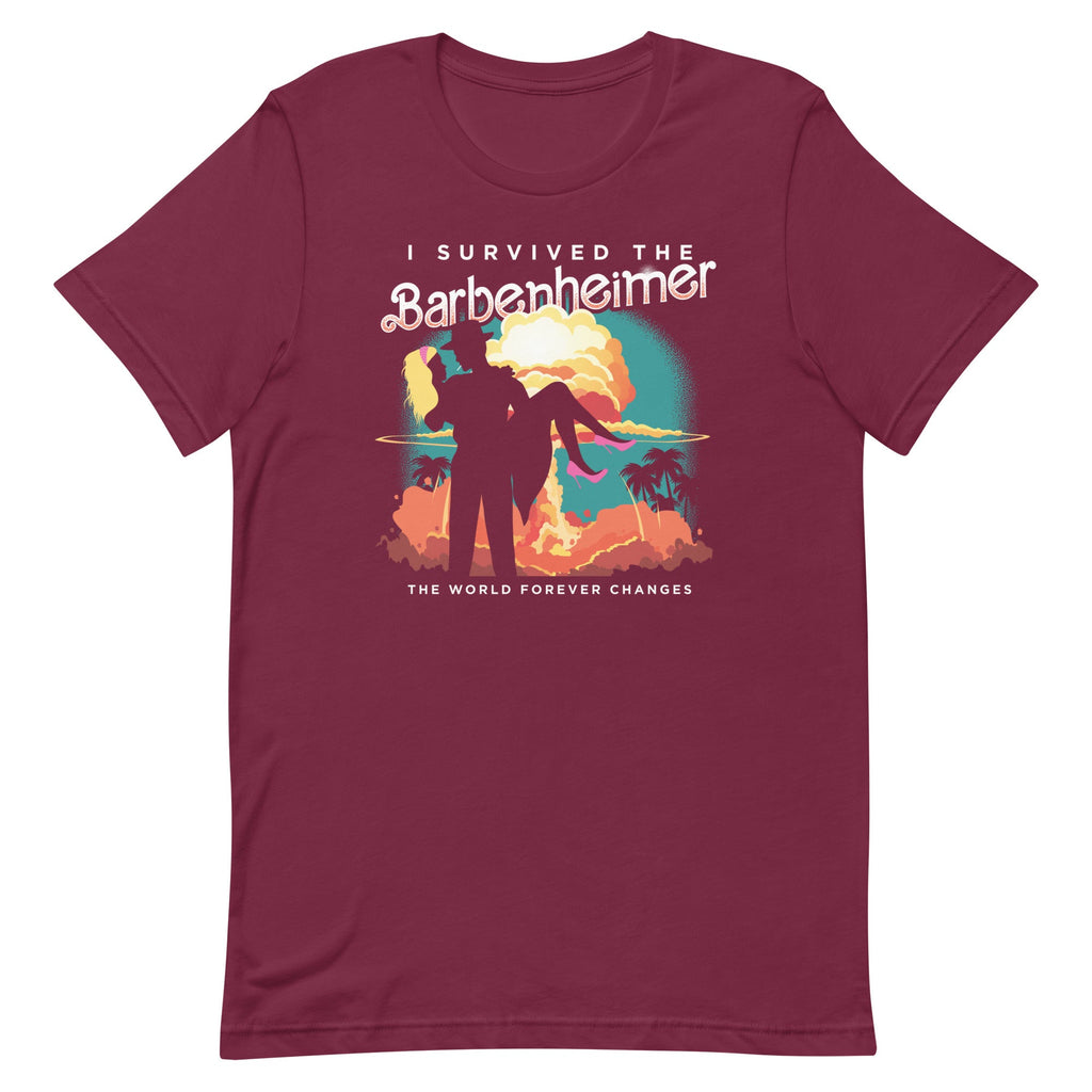 I Survived The Barbenheimer Men's Signature Tee