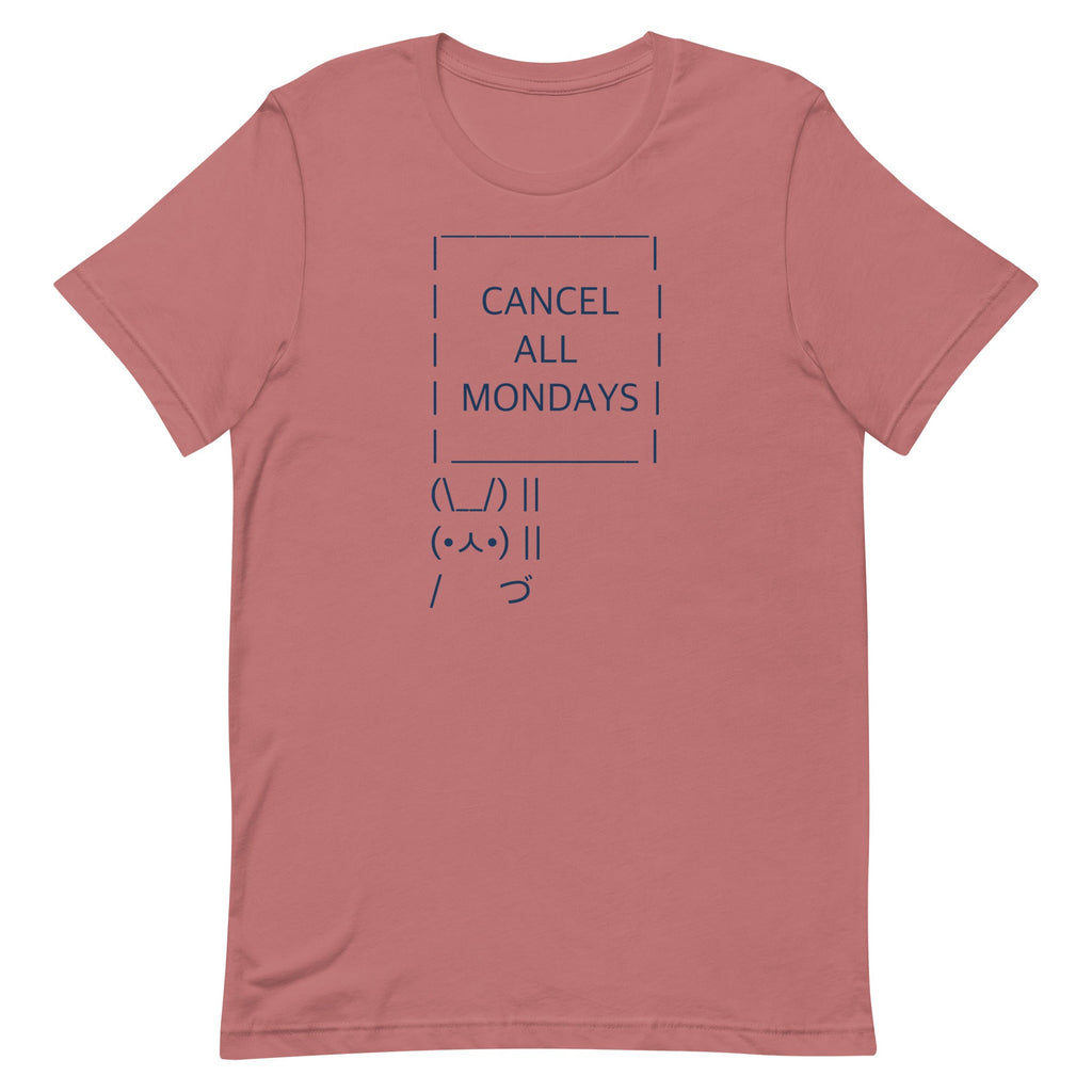 Cancel All Mondays Bunny Men's Signature Tee
