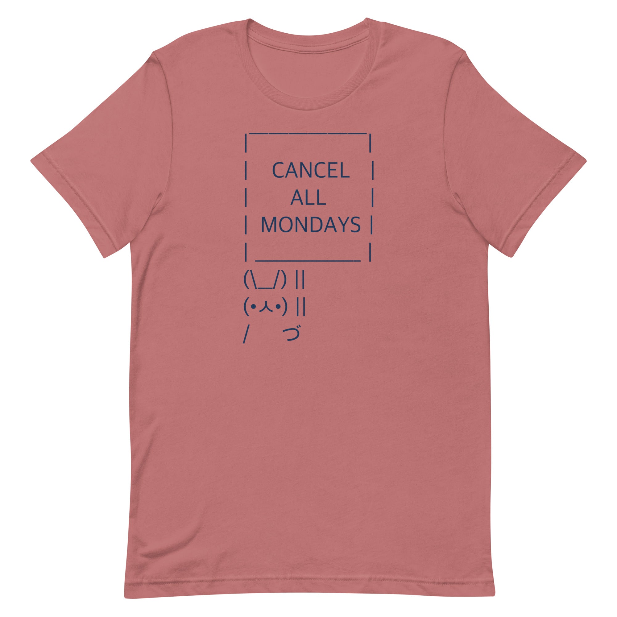 Cancel All Mondays Bunny Men's Signature Tee