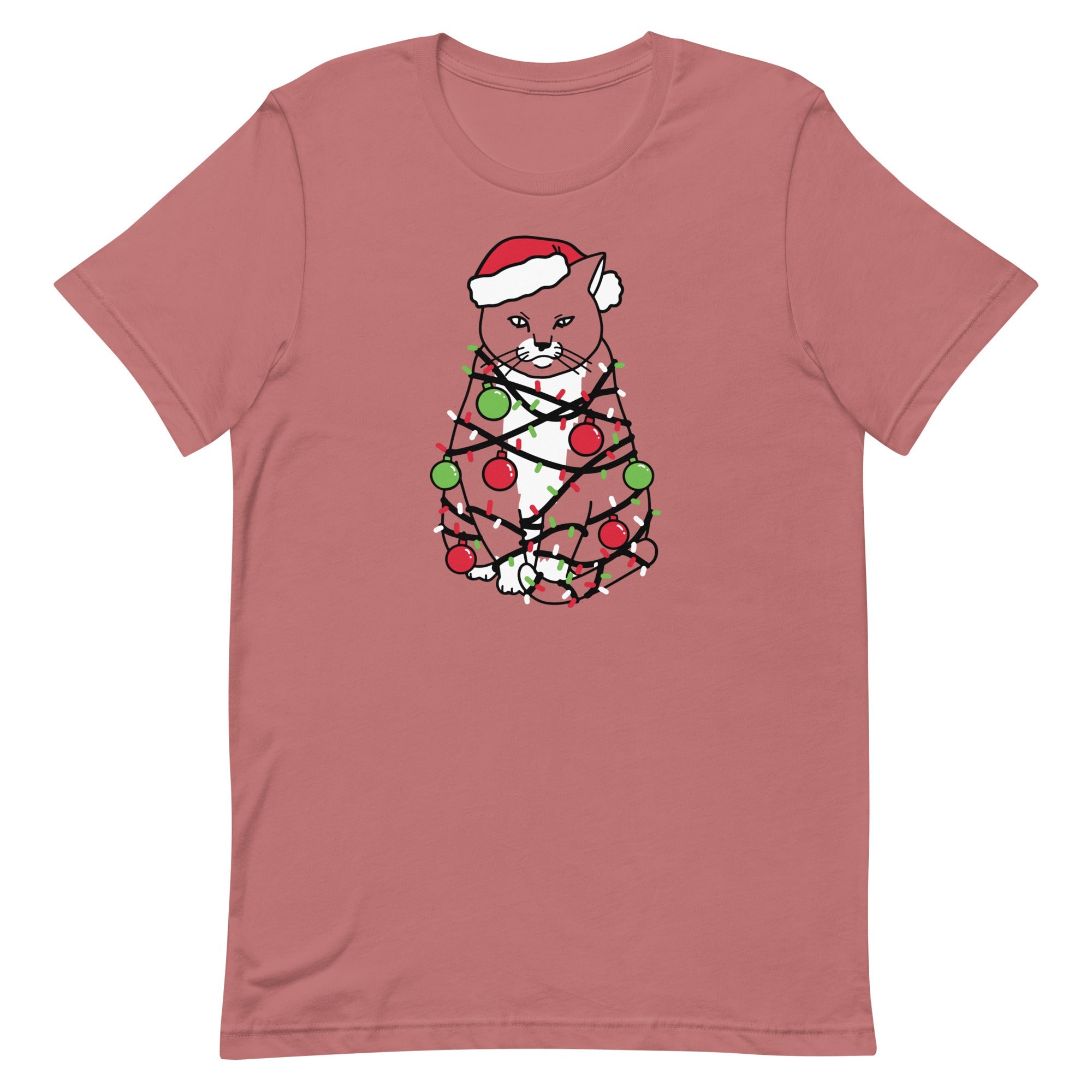 Meowy Christmas Men's Signature Tee