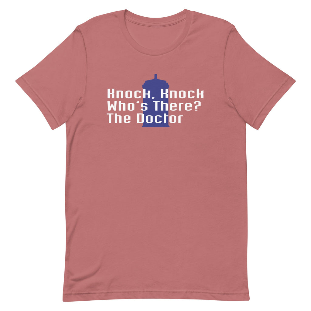 Knock Knock! Who's There? The Doctor Men's Signature Tee